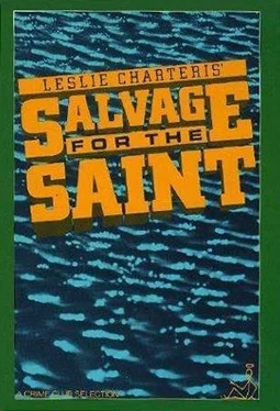 Лесли Чартерис Salvage for the Saint обложка книги