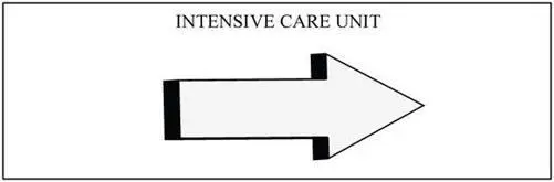 I followed the arrow and ended up in another short hallway with four doors to - фото 2