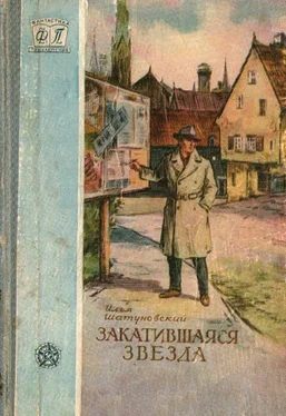 Илья Шатуновский Закатившаяся звезда обложка книги