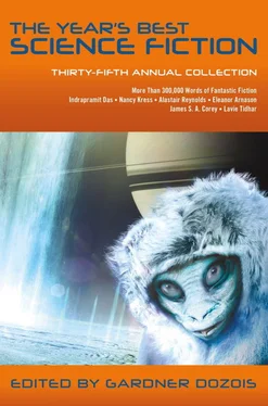 Элинор Арнасон The Year's Best Science Fiction: Thirty-Fifth Annual Collection обложка книги