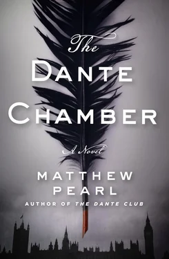 Мэтью Перл The Dante Chamber обложка книги