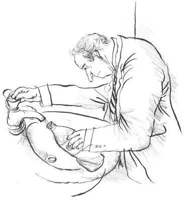 By the time his wife had come out of the bathroom Dick had almost finished - фото 16