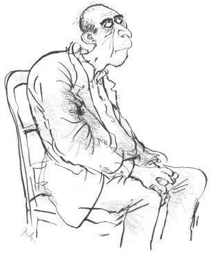 The old cons skin was lined and parched and his back was hunched making him - фото 57