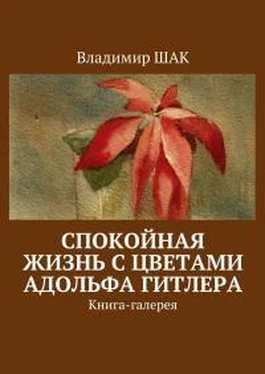 Владимир ШАК Спокойная жизнь с цветами Адольфа Гитлера обложка книги