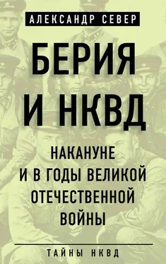 Александр Север Берия и НКВД накануне и в годы Великой Отечественной войны обложка книги