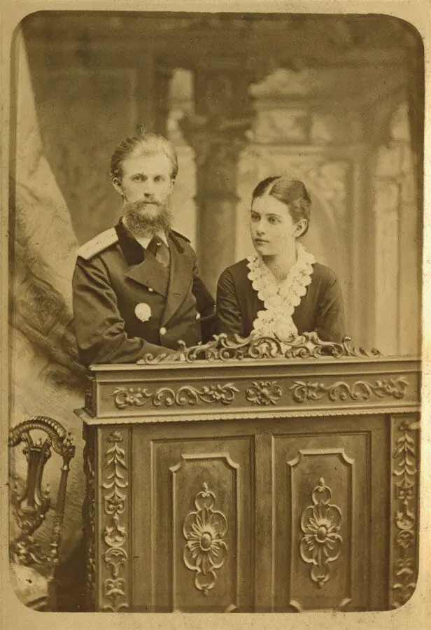 Юлия Степановна и Владимир Павлович Рейслер 18821883 А В Рейслер был - фото 7
