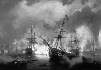 Наваринский бой Художник ИК Айвазовский ВА Корнилов Художник КП - фото 27