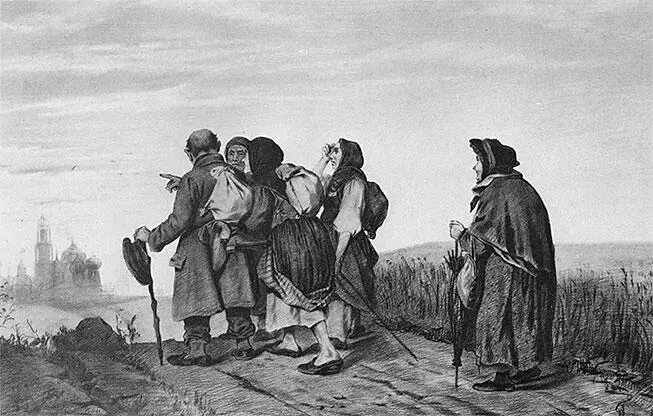 Именно при матери Агнии Холмогорская обитель стала давать приют паломникам - фото 55