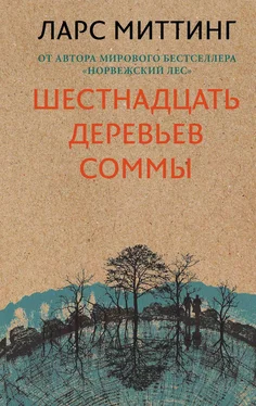 Ларс Миттинг Шестнадцать деревьев Соммы обложка книги