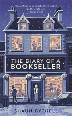 Шон Байтелл The Diary of a Bookseller обложка книги