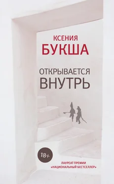 Ксения Букша Открывается внутрь обложка книги