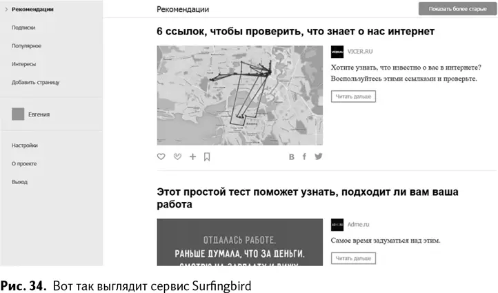Вы спросите почему я рассказываю о Surfingbird в главе посвященной поиску - фото 36