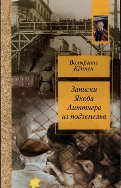 Вольфганг Кеппен Записки Якова Литтнера из подземелья обложка книги