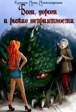 Анна Князева Боги, дороги и рыжие неприятности обложка книги