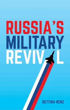 Bettina Renz Russia's Military Revival обложка книги