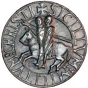 Печать тамплиеров Paris Cеnlrе Historique des Archives Nationales Большая - фото 12