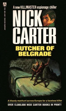 Ник Картер Butcher of Belgrade обложка книги