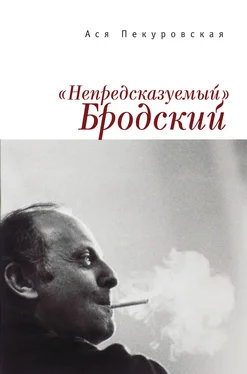 Ася Пекуровская «Непредсказуемый» Бродский (из цикла «Laterna Magica») обложка книги