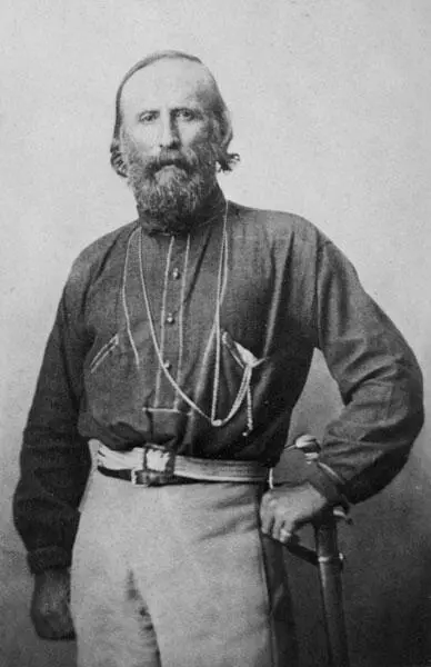Джузеппе Гарибальди Неаполь 1861 г Генерал Джованни Никотера командир - фото 22