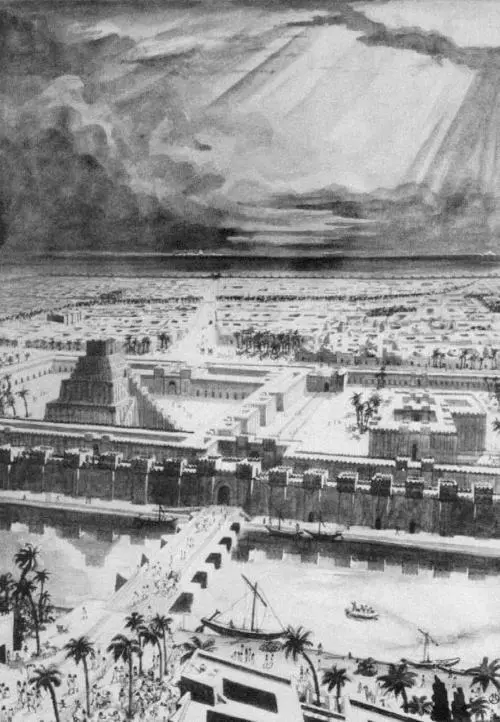 Рис 22 Реставрация Древнего Вавилона Рис 23 Гудеа с рисунком на коленях - фото 2