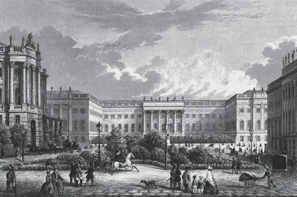 Берлинский университет Автолитография К А Горбунова 1845 г Пассажирский - фото 41
