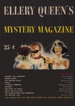 Эдмунд Бентли Ellery Queen’s Mystery Magazine. Vol. 4, No. 1. Whole No. 8, January 1943 обложка книги