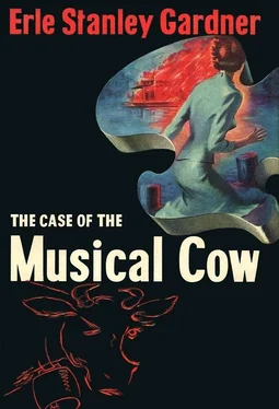 Эрл Гарднер The Case of the Musical Cow обложка книги