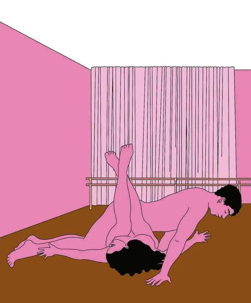 Exposed and excited your partners whole body is within your reachthe folded - фото 203