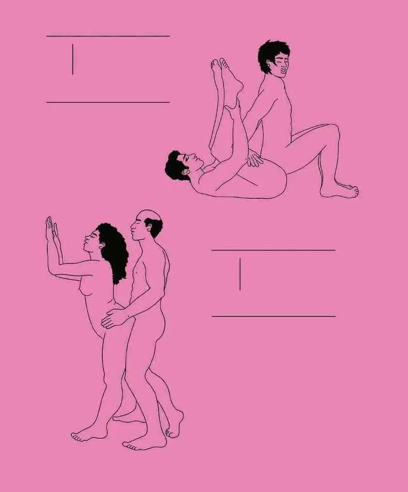 the rubbing game Each lover tries to tip the other while keeping their - фото 205