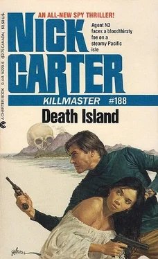 Ник Картер Death Island обложка книги