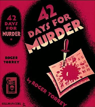 Roger Torrey 42 Days For Murder обложка книги