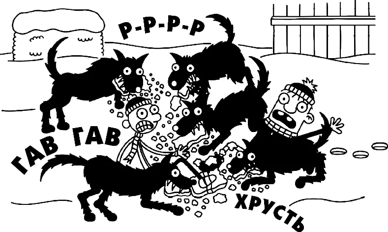 Собаки сжевали коробки изпод пиццы к счастью мои НОГИ остались целы Мы - фото 180