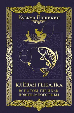 Кузьма Пашикин Клёвая рыбалка. Всё о том, где и как ловить много рыбы обложка книги