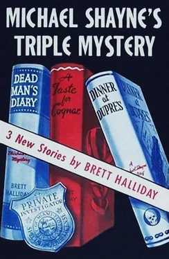 Brett Halliday Michael Shayne’s Triple Mystery обложка книги