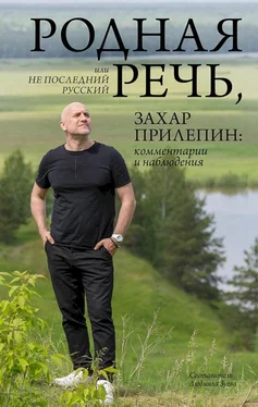 Захар Прилепин Родная речь, или Не последний русский. Захар Прилепин: комментарии и наблюдения обложка книги