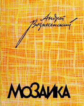 Андрей Вознесенский Мозаика. Стихотворения и поэмы обложка книги