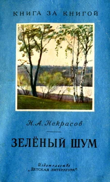 Николай Некрасов Зелёный шум обложка книги