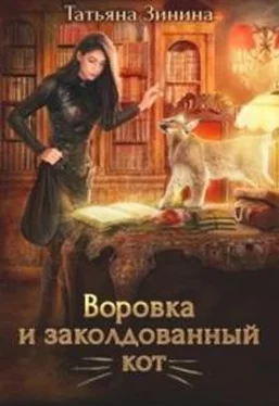 Татьяна Зинина Воровка и заколдованный кот [СИ] обложка книги