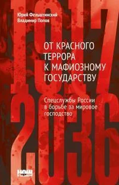 Юрий Фельштинский От Красного террора к мафиозному государству обложка книги