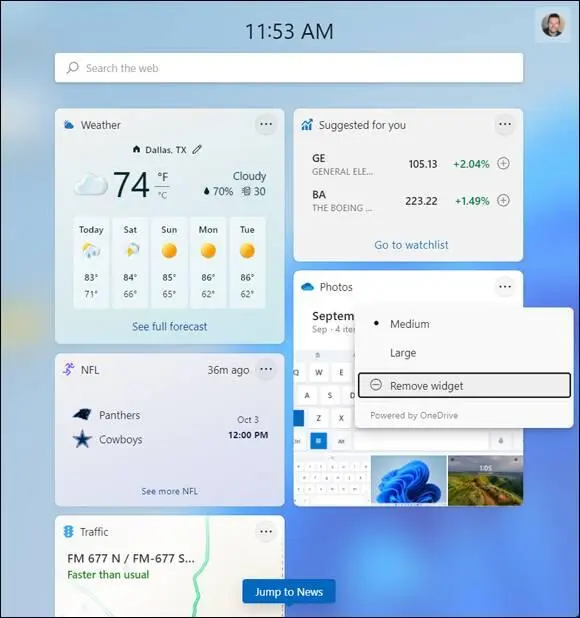 FIGURE 220 Customize a Widget Open the Widgets panel by clicking the - фото 87