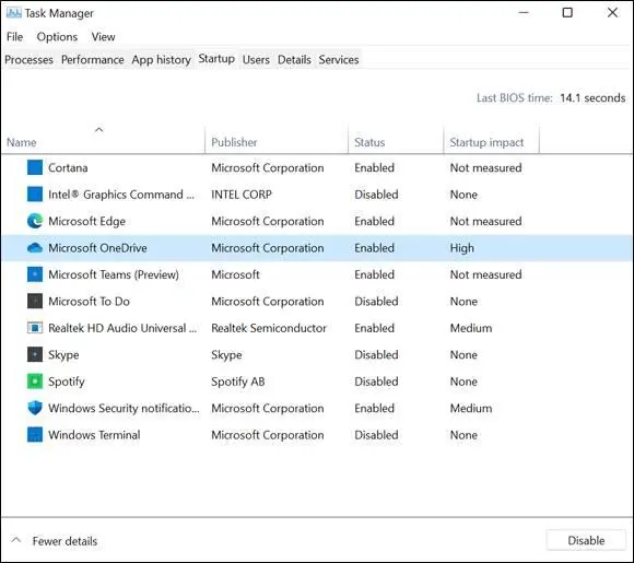 FIGURE 136 Notice the Startup Impact column in the Task Manager Applications - фото 507