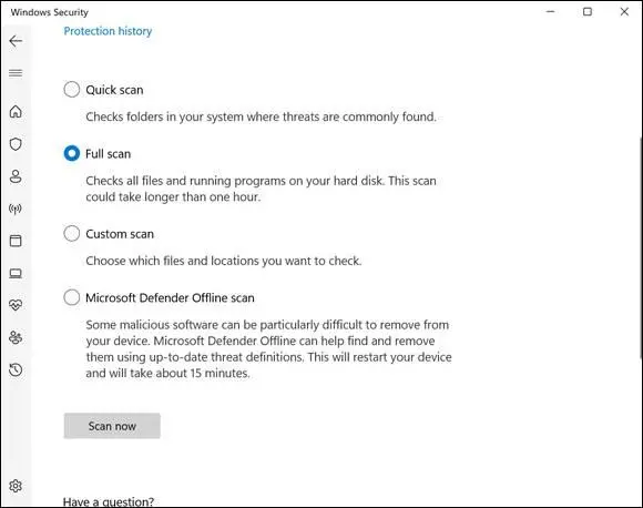 FIGURE 1315 A full scan can take a long time as Windows examines all the - фото 523