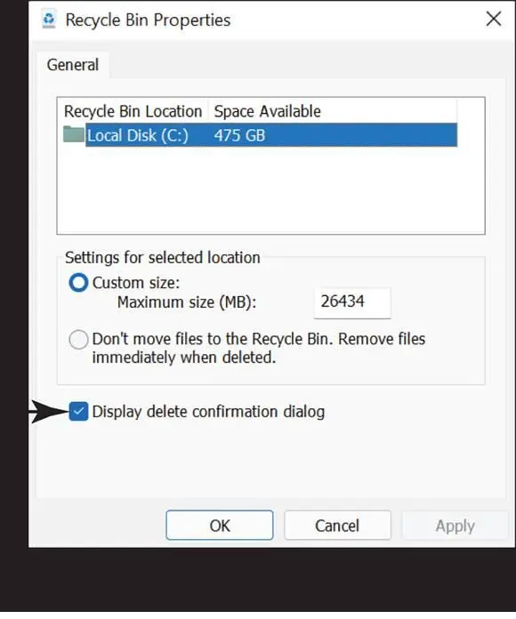 FIGURE 1517 Get Back a File or Folder You Deleted Normally when you - фото 598