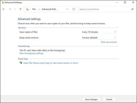 FIGURE 1610 Restore Files with File History Select the Search icon on the - фото 634