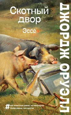 Джордж Оруэлл Скотный двор. Эссе [сборник litres] обложка книги