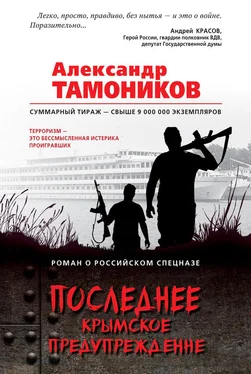 Александр Тамоников Последнее крымское предупреждение обложка книги