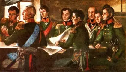Генерал Раевский вышел из избы окликнул своего адъютанта сел на лошадь Молча - фото 21