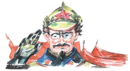 Одним из лидеров Октября был Лев Троцкий Отряды большевика АнтоноваОвсеенко - фото 97