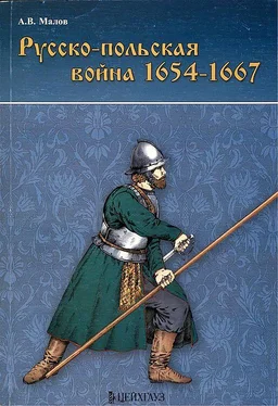 Александр Малов Русско-польская война 1654–1667 гг. обложка книги