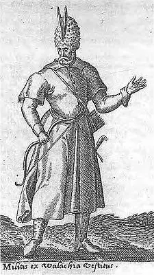 Валашский воин на польской службе Рисунок А де Брейна 1581 г Нежинский - фото 28